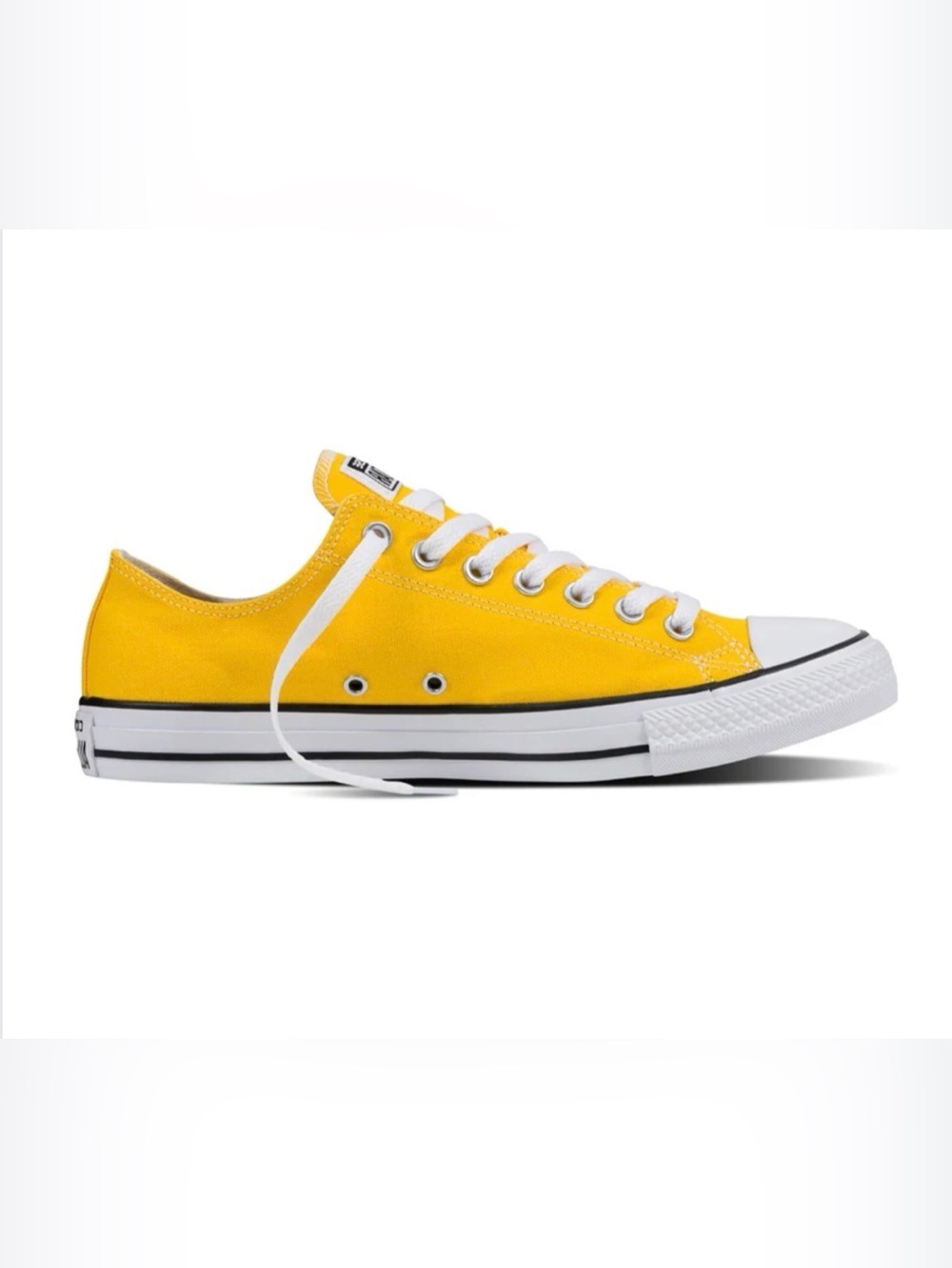 Converse Chuck Taylor All Star Low Top in Lemon Chrome /Golden Women’s Size 7